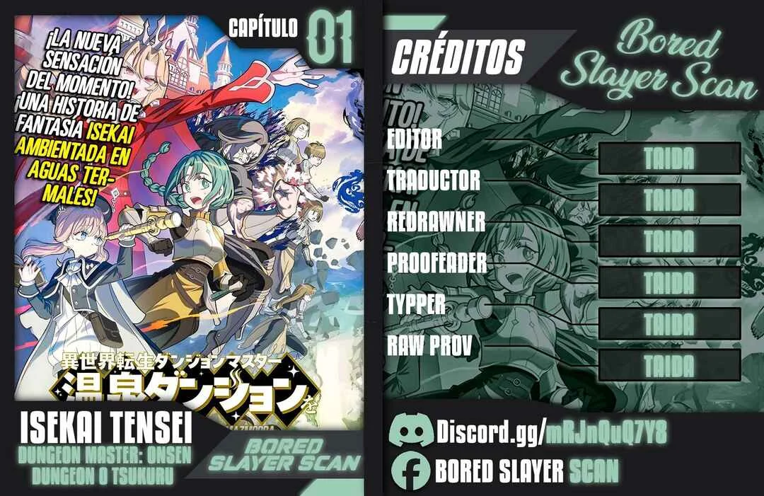 Isekai Tensei Dungeon Master: Onsen Dungeon o Tsukuru Capítulo 1 - Page 1