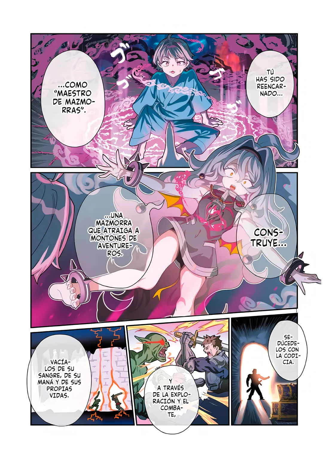 Isekai Tensei Dungeon Master: Onsen Dungeon o Tsukuru Capítulo 1 - Page 2