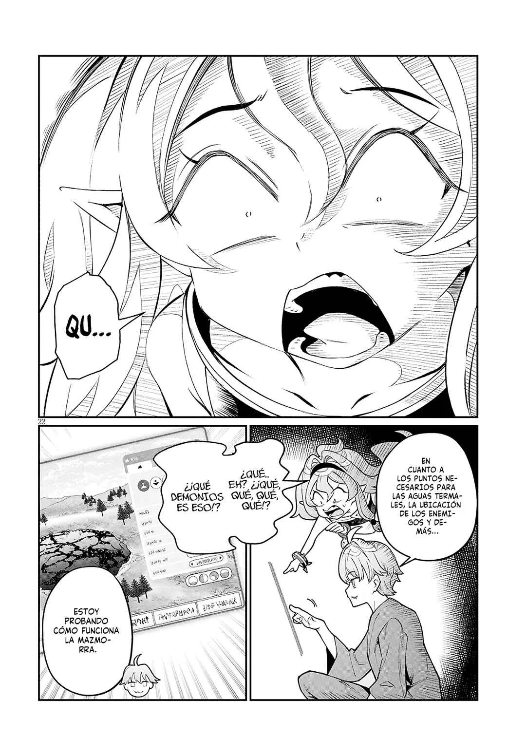 Isekai Tensei Dungeon Master: Onsen Dungeon o Tsukuru Capítulo 1 - Page 22