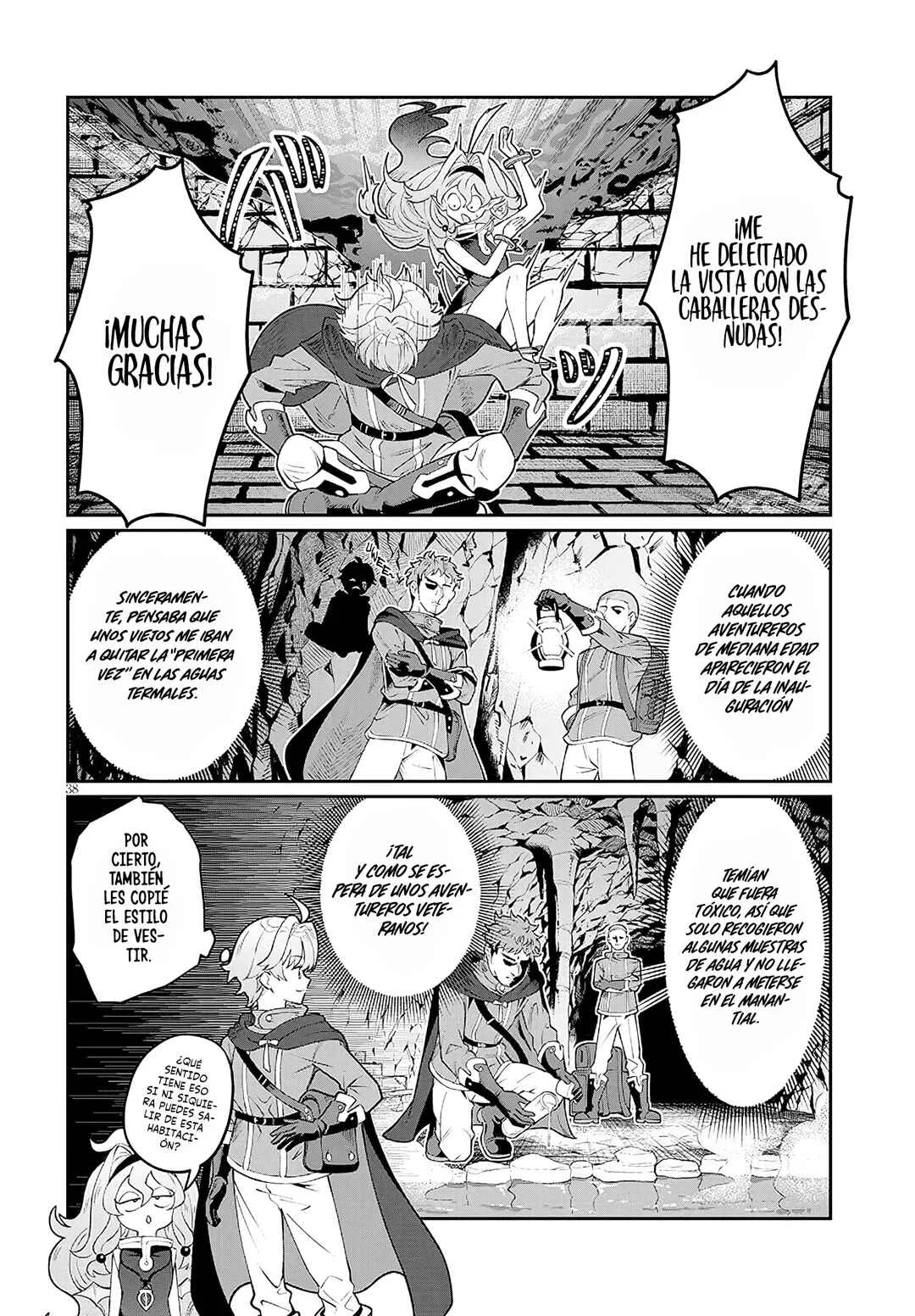 Isekai Tensei Dungeon Master: Onsen Dungeon o Tsukuru Capítulo 1 - Page 38