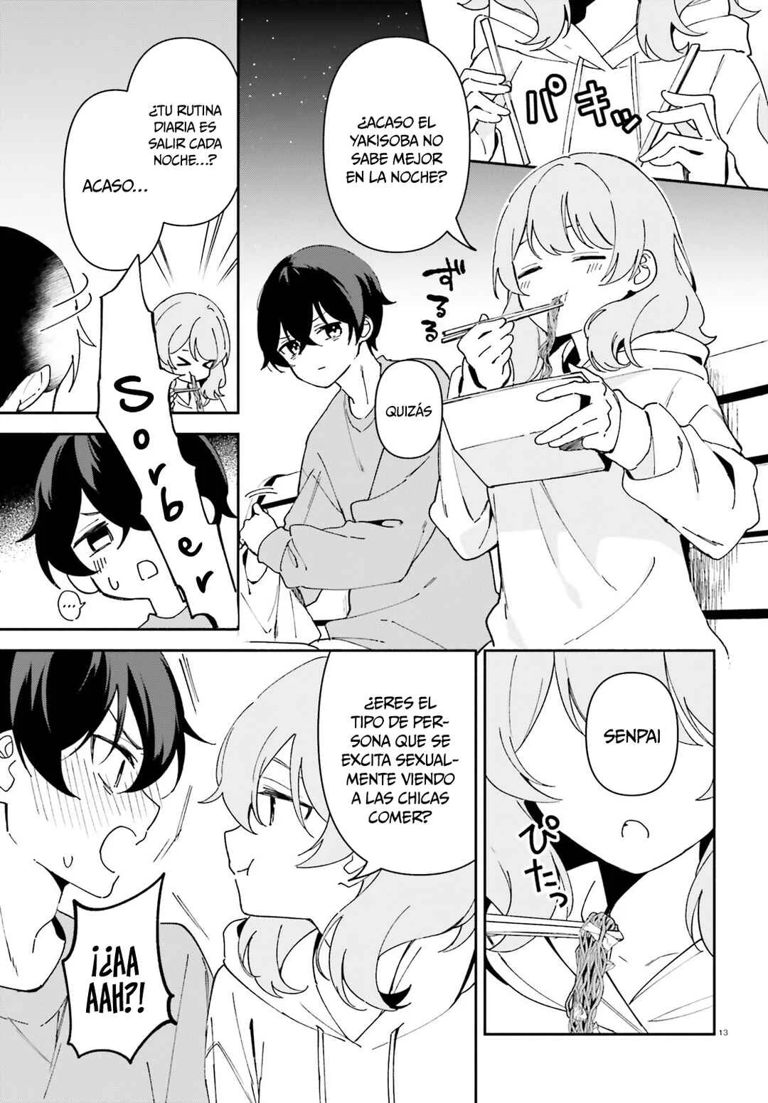 "Issho ni Netaindesu yo Ne, Senpai?" to Amaku Sasayakarete Kon'ya mo Nemurenai Capítulo 1 - Page 12