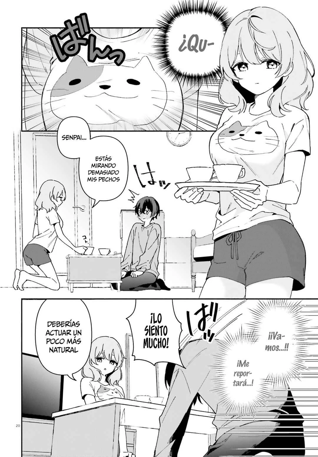 "Issho ni Netaindesu yo Ne, Senpai?" to Amaku Sasayakarete Kon'ya mo Nemurenai Capítulo 1 - Page 19