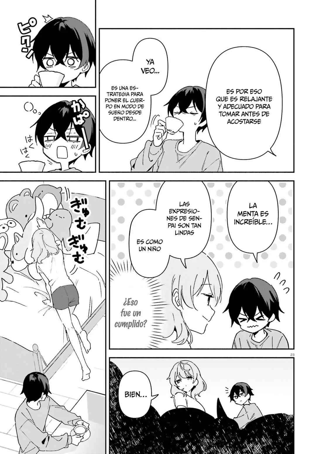 "Issho ni Netaindesu yo Ne, Senpai?" to Amaku Sasayakarete Kon'ya mo Nemurenai Capítulo 1 - Page 22