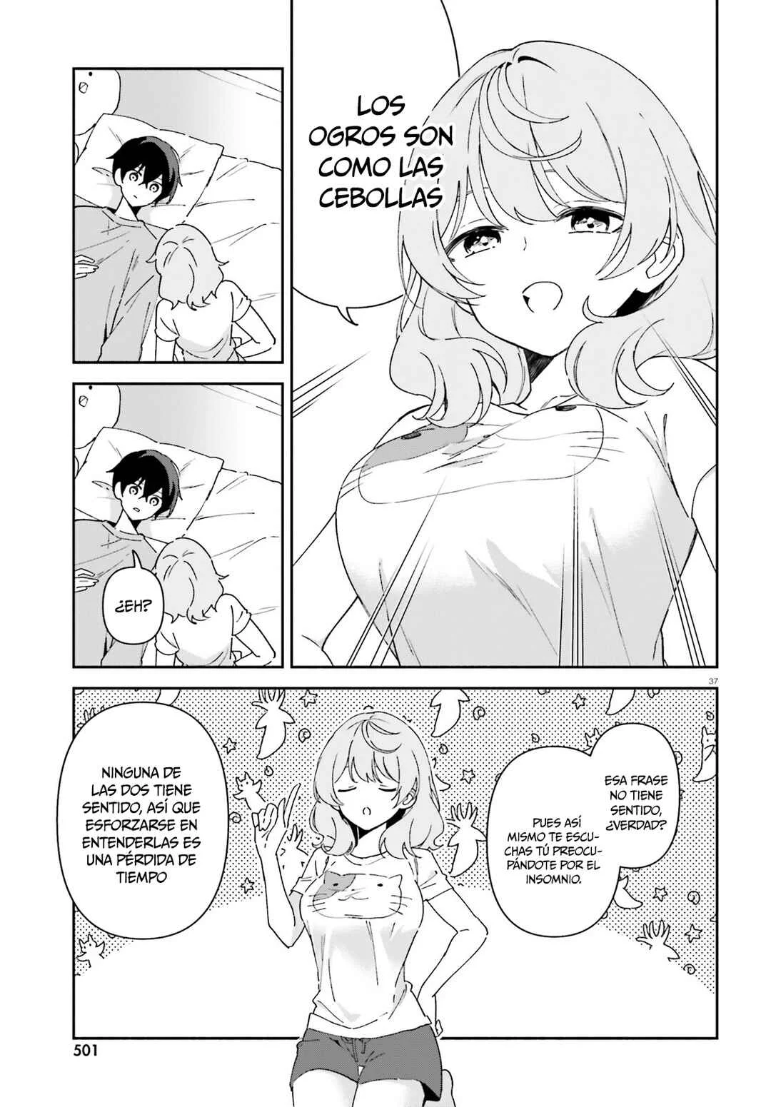 "Issho ni Netaindesu yo Ne, Senpai?" to Amaku Sasayakarete Kon'ya mo Nemurenai Capítulo 1 - Page 36