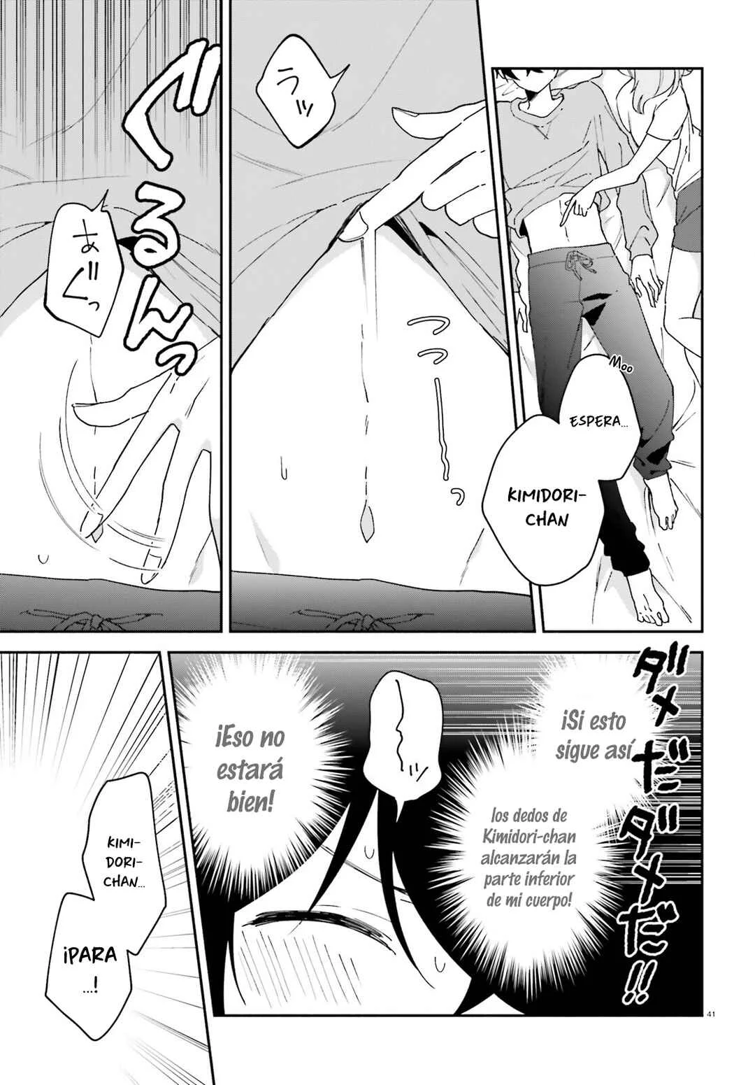 "Issho ni Netaindesu yo Ne, Senpai?" to Amaku Sasayakarete Kon'ya mo Nemurenai Capítulo 1 - Page 40