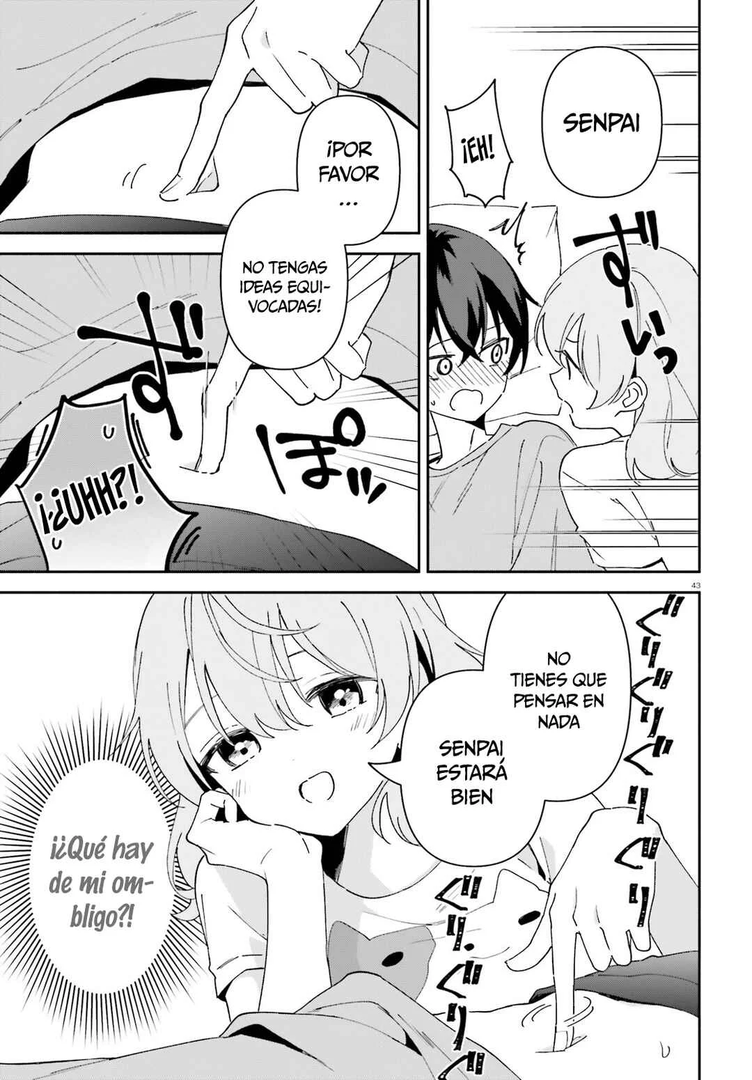 "Issho ni Netaindesu yo Ne, Senpai?" to Amaku Sasayakarete Kon'ya mo Nemurenai Capítulo 1 - Page 42