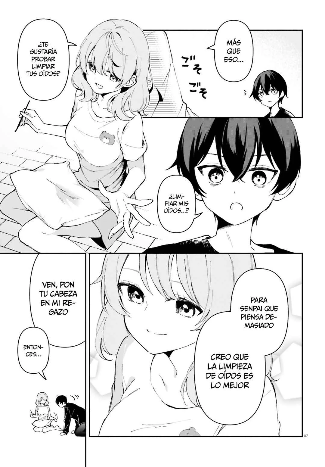 "Issho ni Netaindesu yo Ne, Senpai?" to Amaku Sasayakarete Kon'ya mo Nemurenai Capítulo 3 - Page 8