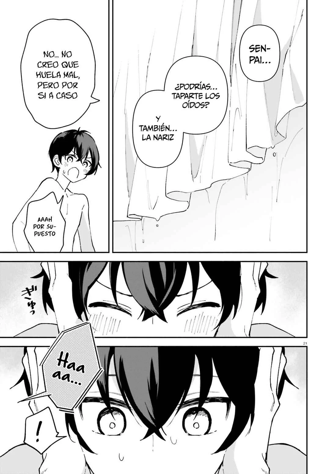 "Issho ni Netaindesu yo Ne, Senpai?" to Amaku Sasayakarete Kon'ya mo Nemurenai Capítulo 3 - Page 22