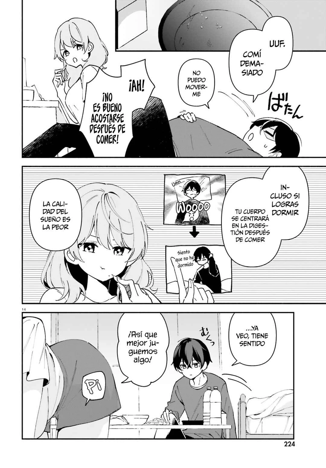 "Issho ni Netaindesu yo Ne, Senpai?" to Amaku Sasayakarete Kon'ya mo Nemurenai Capítulo 4 - Page 15