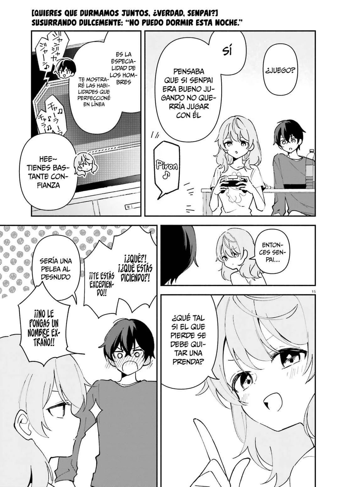 "Issho ni Netaindesu yo Ne, Senpai?" to Amaku Sasayakarete Kon'ya mo Nemurenai Capítulo 4 - Page 16