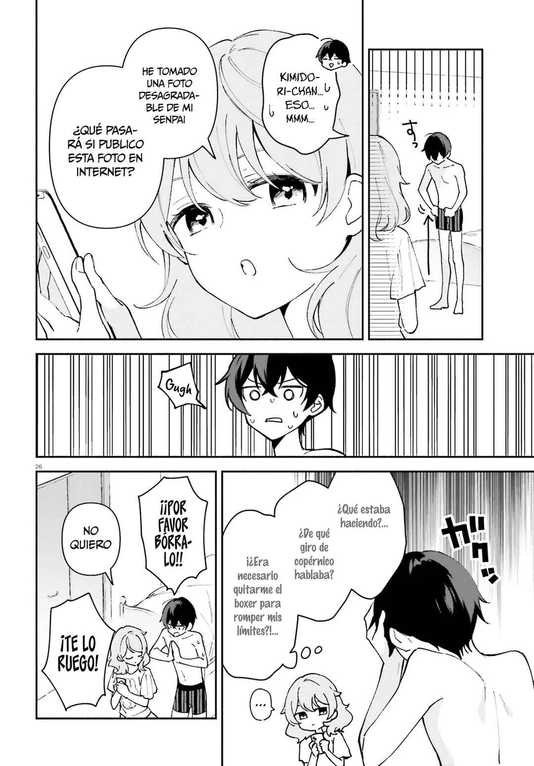 "Issho ni Netaindesu yo Ne, Senpai?" to Amaku Sasayakarete Kon'ya mo Nemurenai Capítulo 4 - Page 27