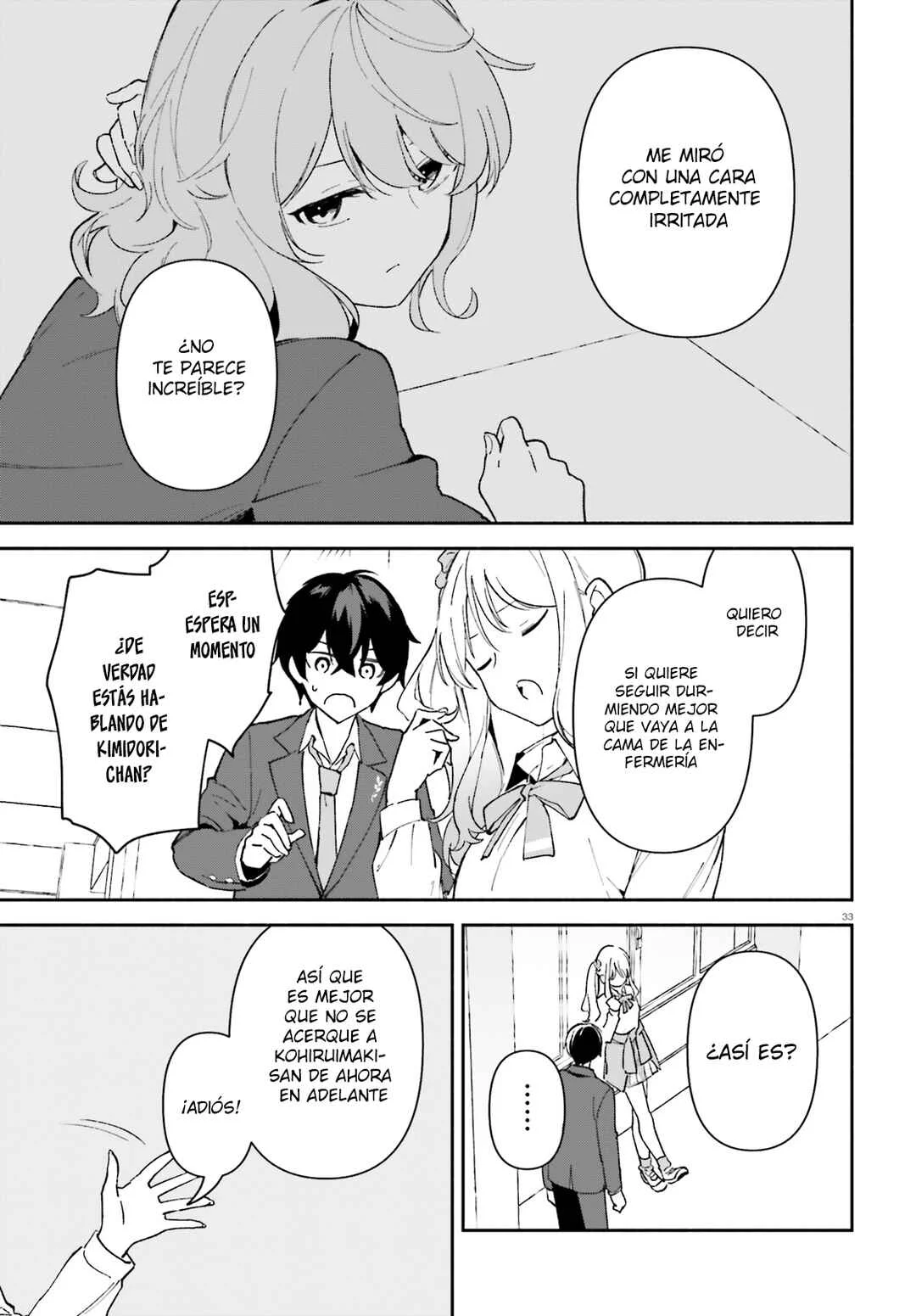 "Issho ni Netaindesu yo Ne, Senpai?" to Amaku Sasayakarete Kon'ya mo Nemurenai Capítulo 5 - Page 34