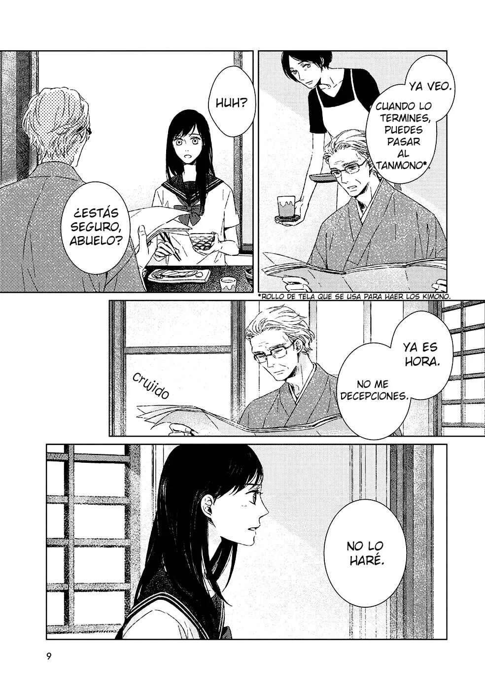 Itomeguri no Sobyou Capítulo 1: Un lienzo de hilo hilado - Page 12