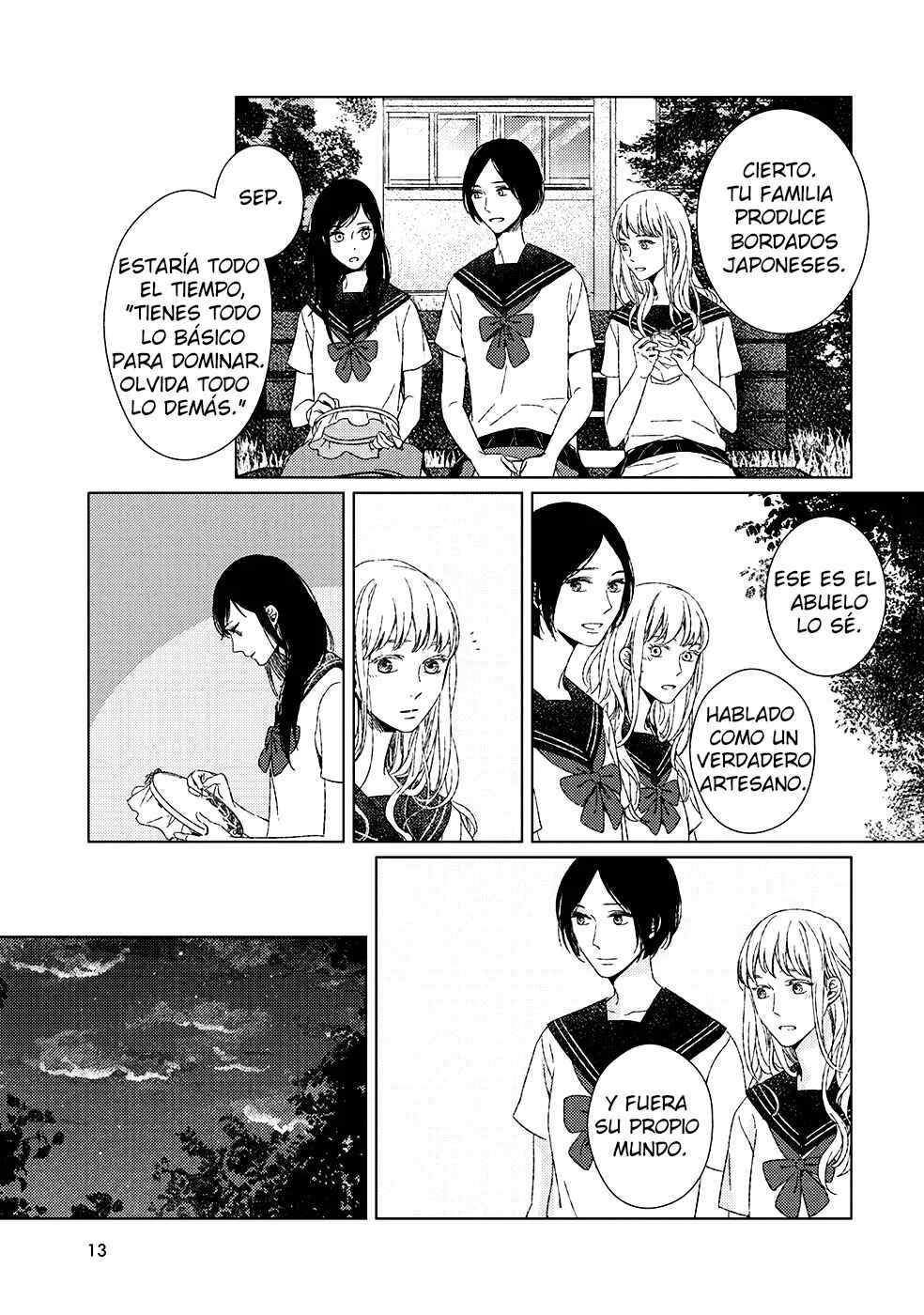 Itomeguri no Sobyou Capítulo 1: Un lienzo de hilo hilado - Page 16