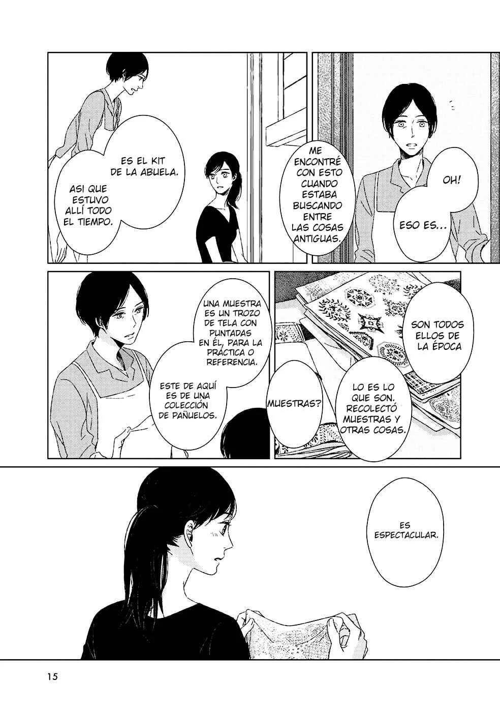 Itomeguri no Sobyou Capítulo 1: Un lienzo de hilo hilado - Page 18