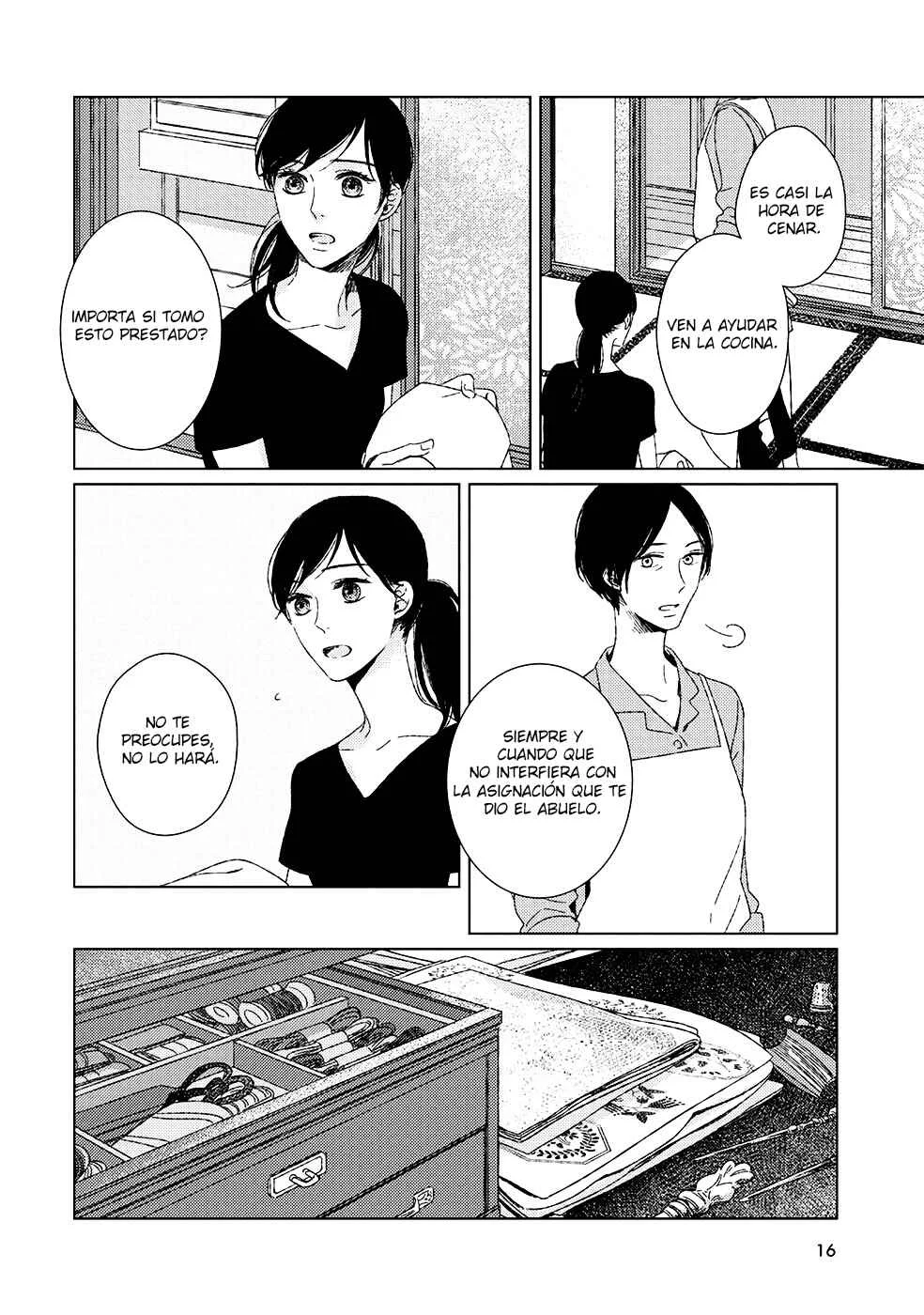 Itomeguri no Sobyou Capítulo 1: Un lienzo de hilo hilado - Page 19