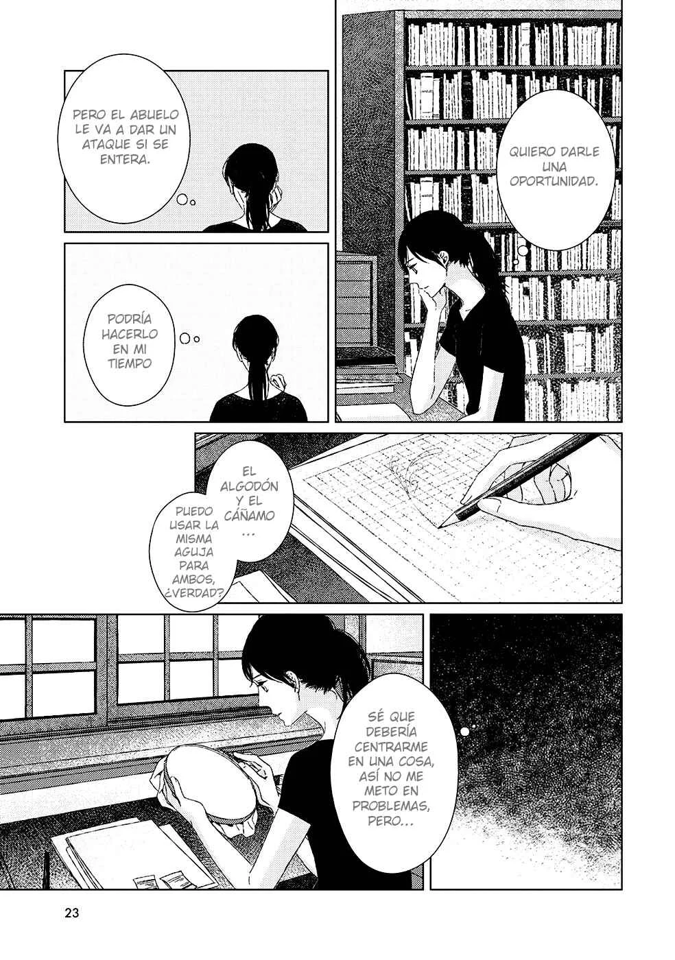 Itomeguri no Sobyou Capítulo 1: Un lienzo de hilo hilado - Page 26