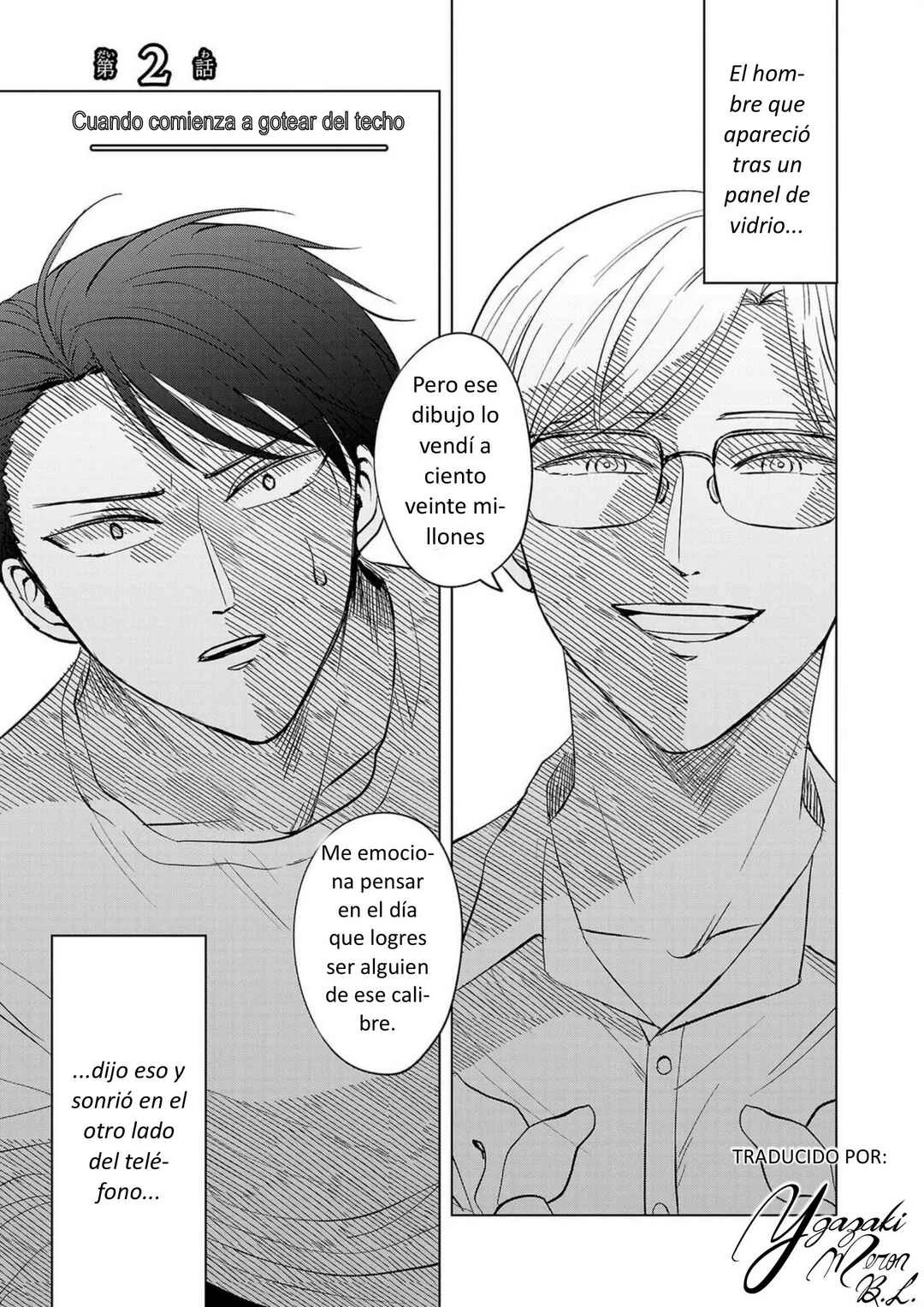 Itsuka Shinu nara E o Utte kara Capítulo 2: Cuando comienza a gotear del techo - Page 1