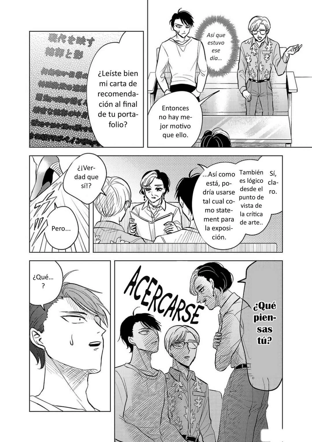 Itsuka Shinu nara E o Utte kara Capítulo 3: La Gioconda está en la escalera - Page 8