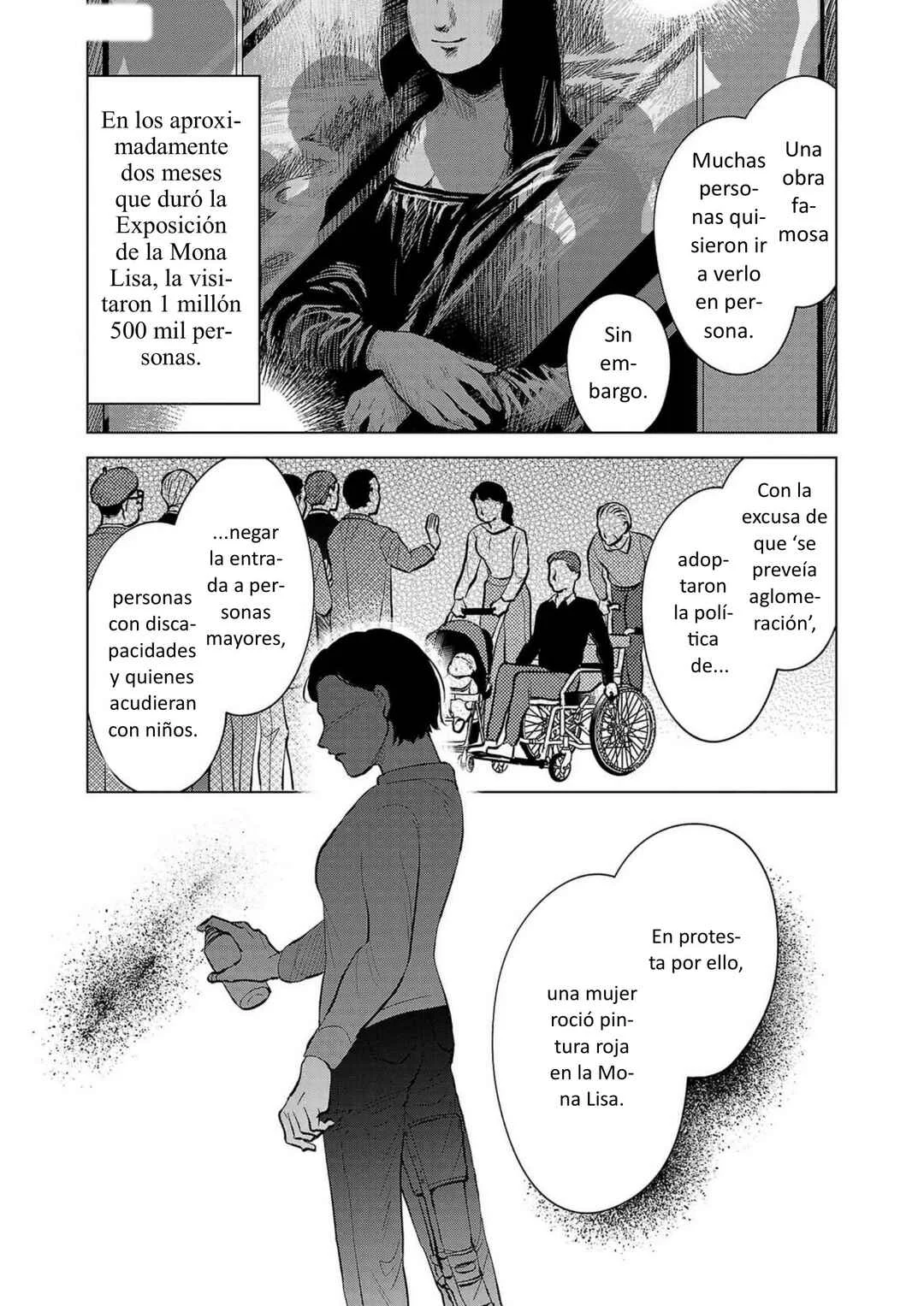 Itsuka Shinu nara E o Utte kara Capítulo 3: La Gioconda está en la escalera - Page 25