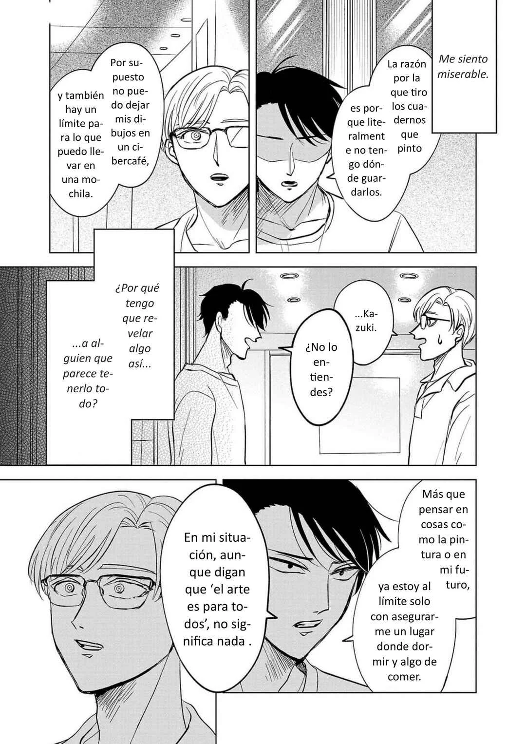 Itsuka Shinu nara E o Utte kara Capítulo 3: La Gioconda está en la escalera - Page 31