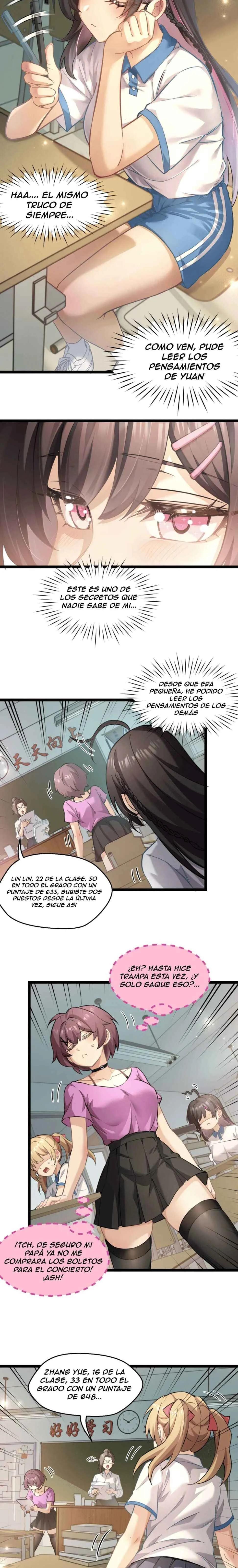 Jǐnguǎn Shì Xuébà Xìtǒng, dàn Xiǎosū Tóngxué de Hǎogǎndù Zài Wěnbù Tíshēng Capítulo 3 - Page 3