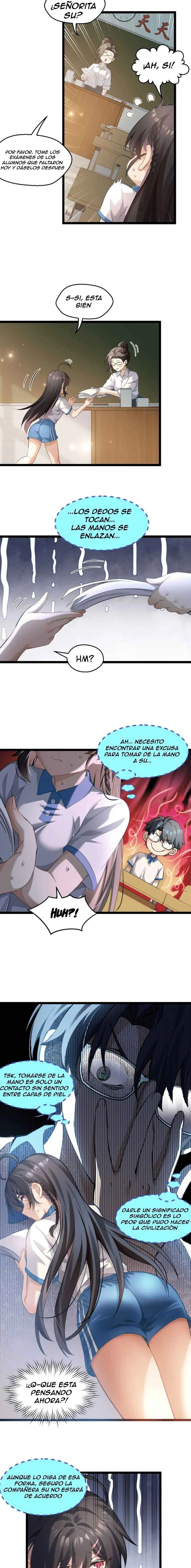 Jǐnguǎn Shì Xuébà Xìtǒng, dàn Xiǎosū Tóngxué de Hǎogǎndù Zài Wěnbù Tíshēng Capítulo 3 - Page 8