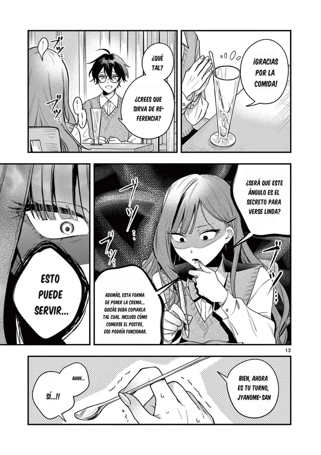 Janome-san wa Hohoemitai! Capítulo 1 - Page 14