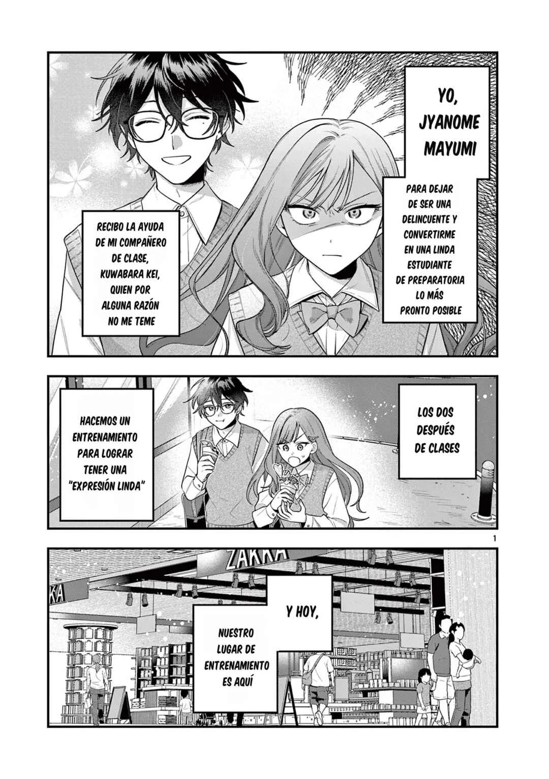 Janome-san wa Hohoemitai! Capítulo 3.1 - Page 2