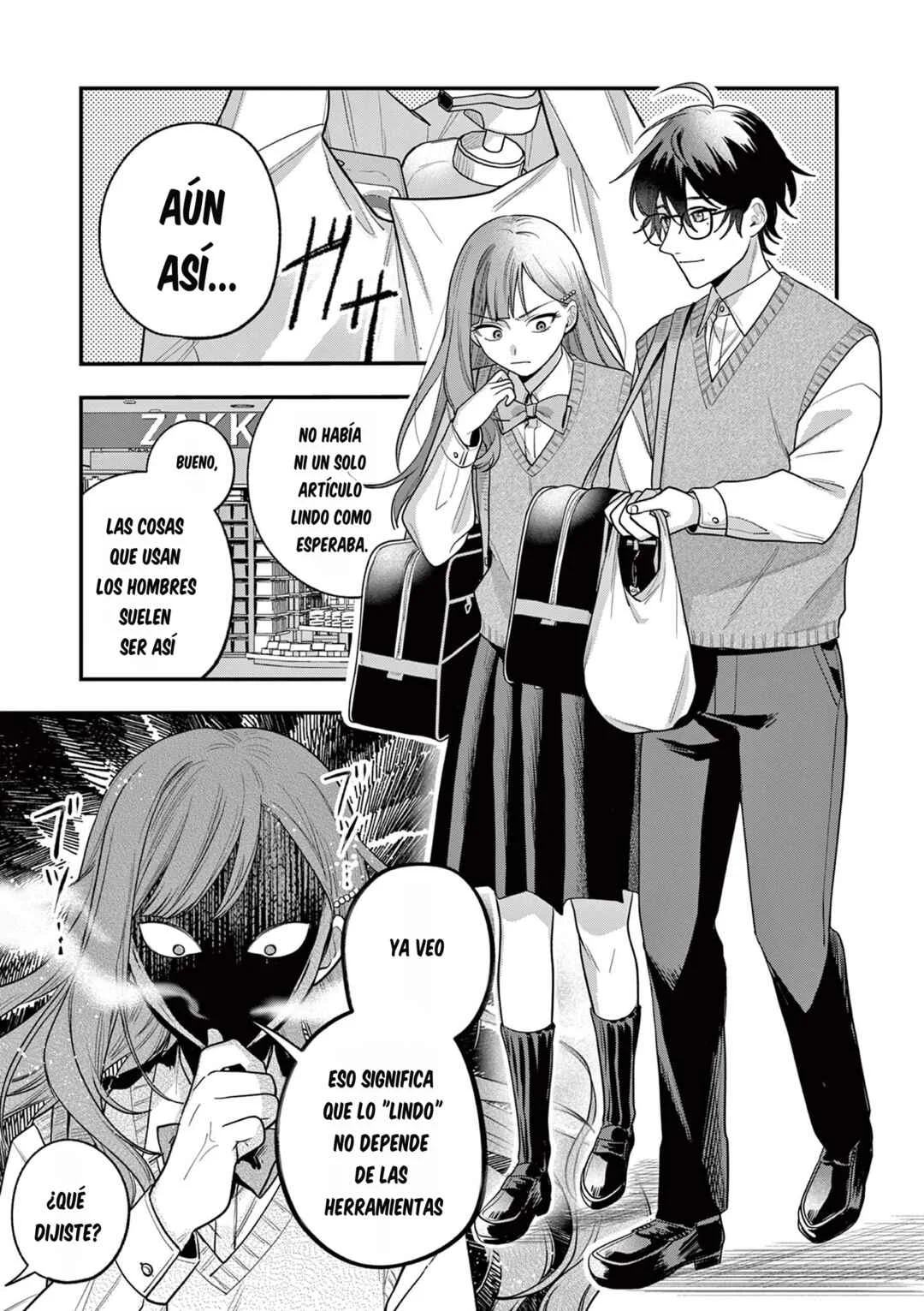 Janome-san wa Hohoemitai! Capítulo 3.1 - Page 8