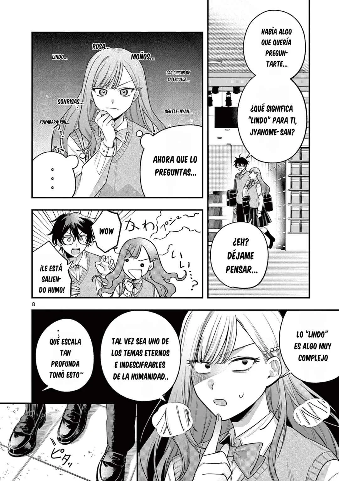 Janome-san wa Hohoemitai! Capítulo 3.1 - Page 9