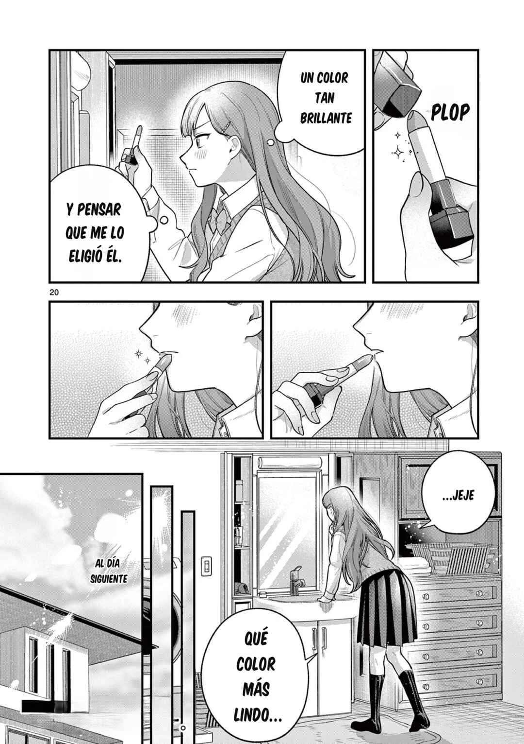 Janome-san wa Hohoemitai! Capítulo 3.1 - Page 21
