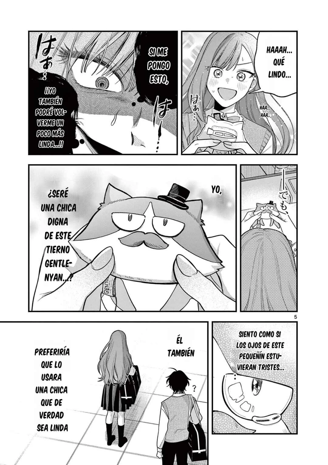 Janome-san wa Hohoemitai! Capítulo 4.1 - Page 5