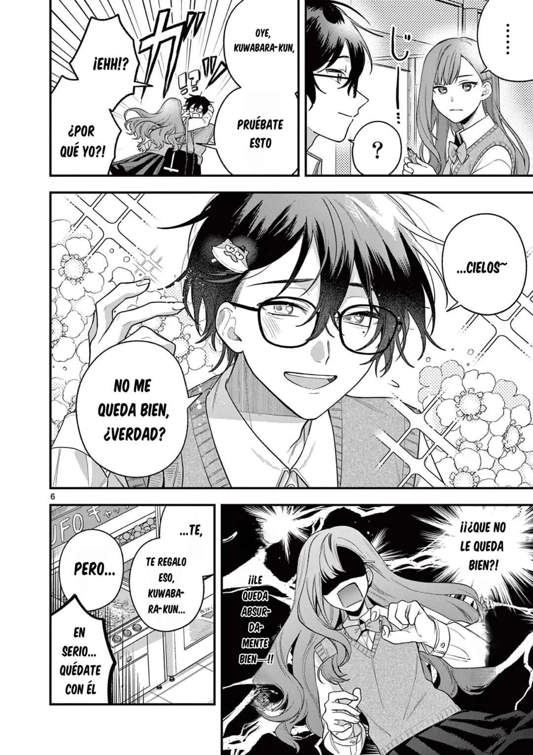Janome-san wa Hohoemitai! Capítulo 4.1 - Page 6