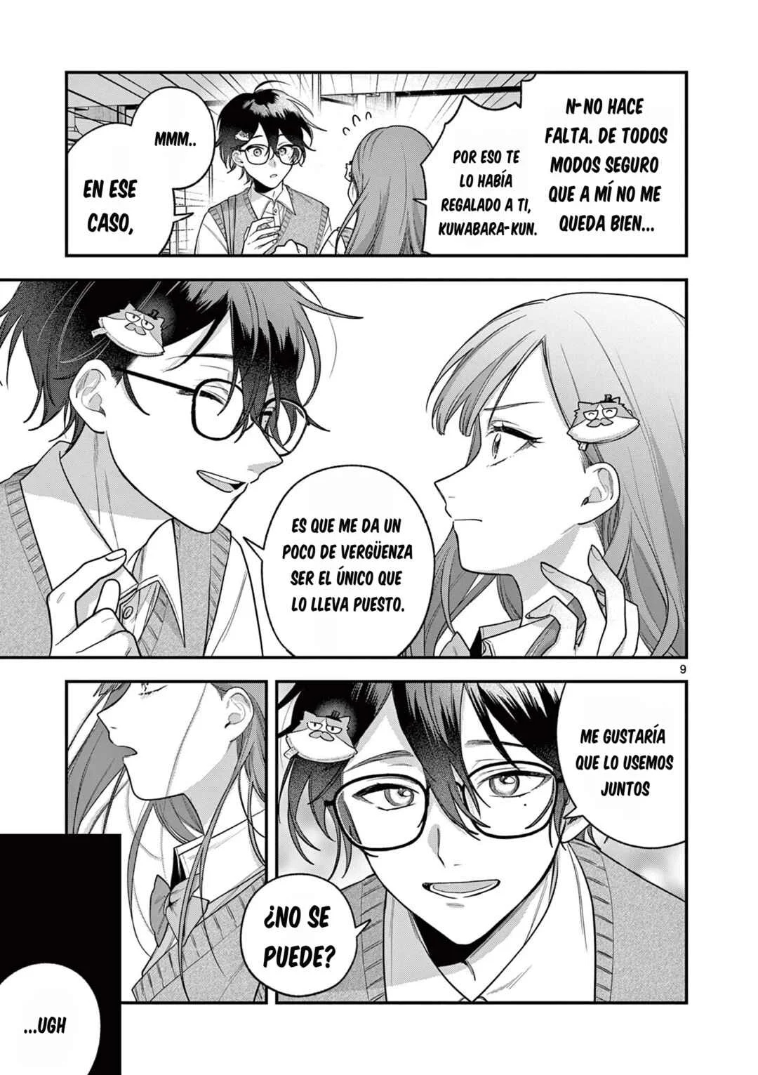 Janome-san wa Hohoemitai! Capítulo 4.1 - Page 9