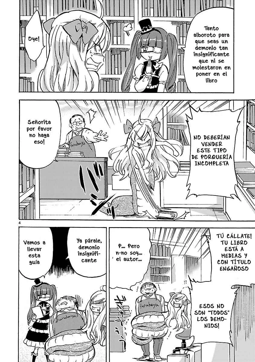 Jashin-chan Dropkick Capítulo 3: Buscando el libro perdido - Page 4