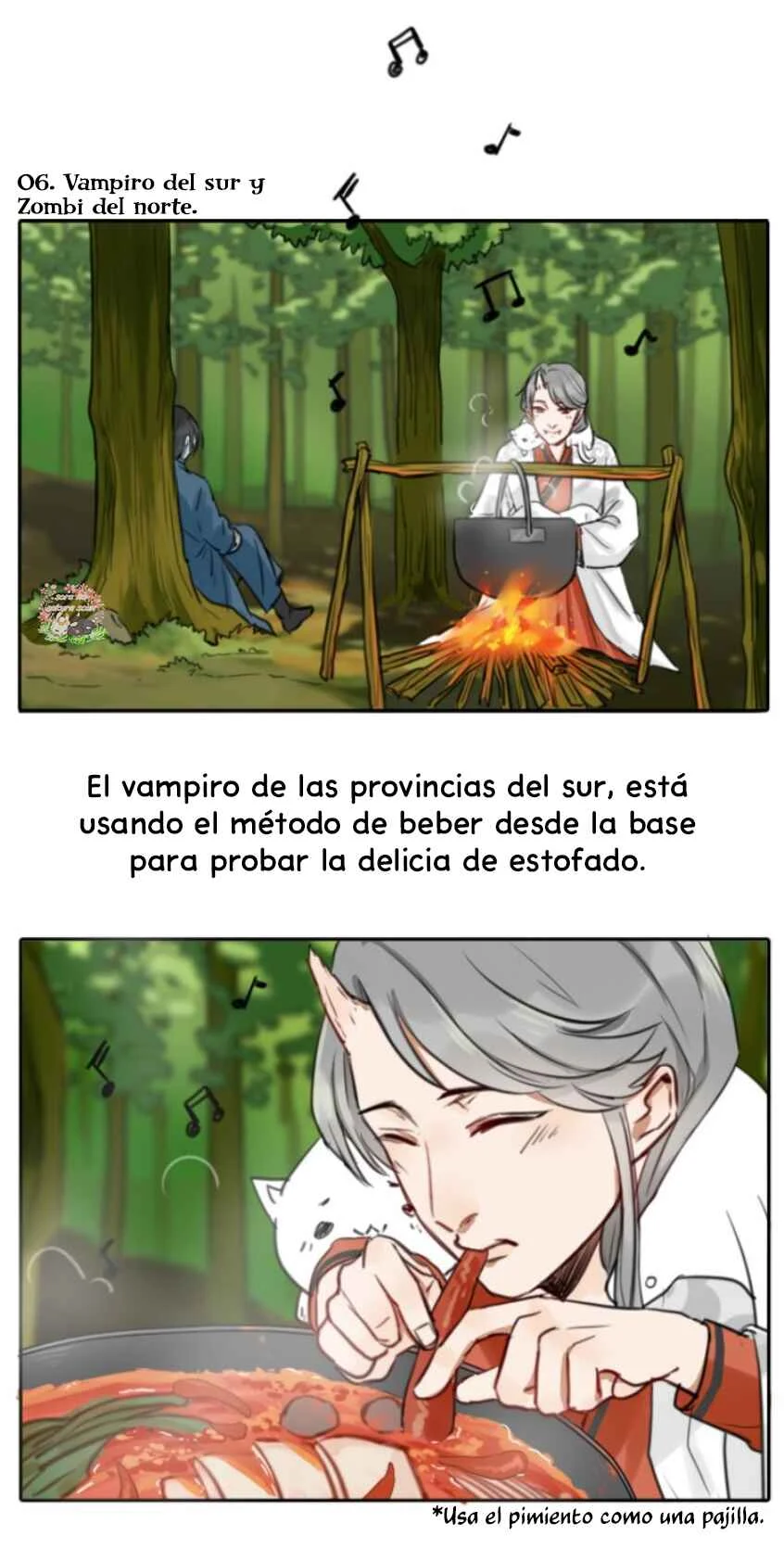 Jiang zhi xiao tian bing Capítulo 3: Vampiro del sur y zombi del norte - Page 3