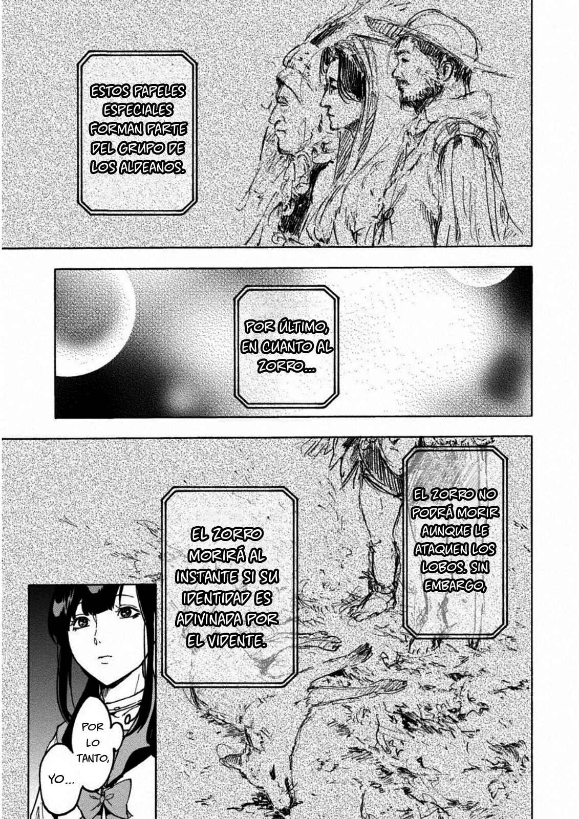 Jinrou Game: Crazy Fox Capítulo 1: Feroz y Astuto - Page 21