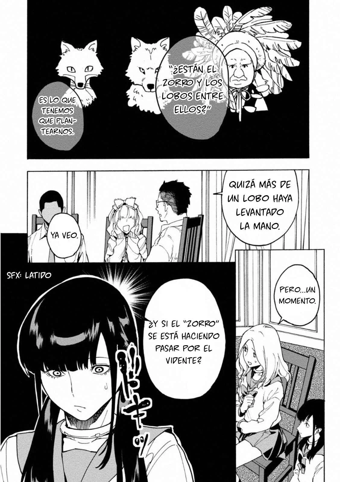 Jinrou Game: Crazy Fox Capítulo 2: Luz Oscura - Page 3