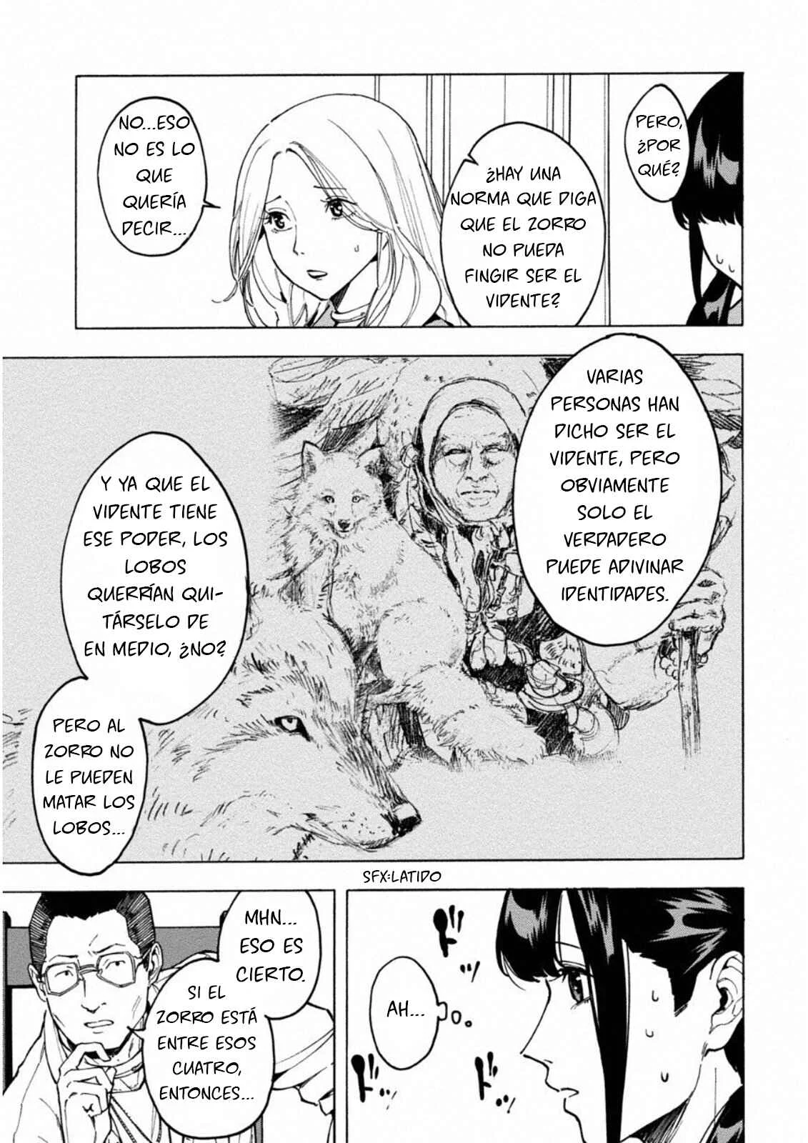 Jinrou Game: Crazy Fox Capítulo 2: Luz Oscura - Page 4