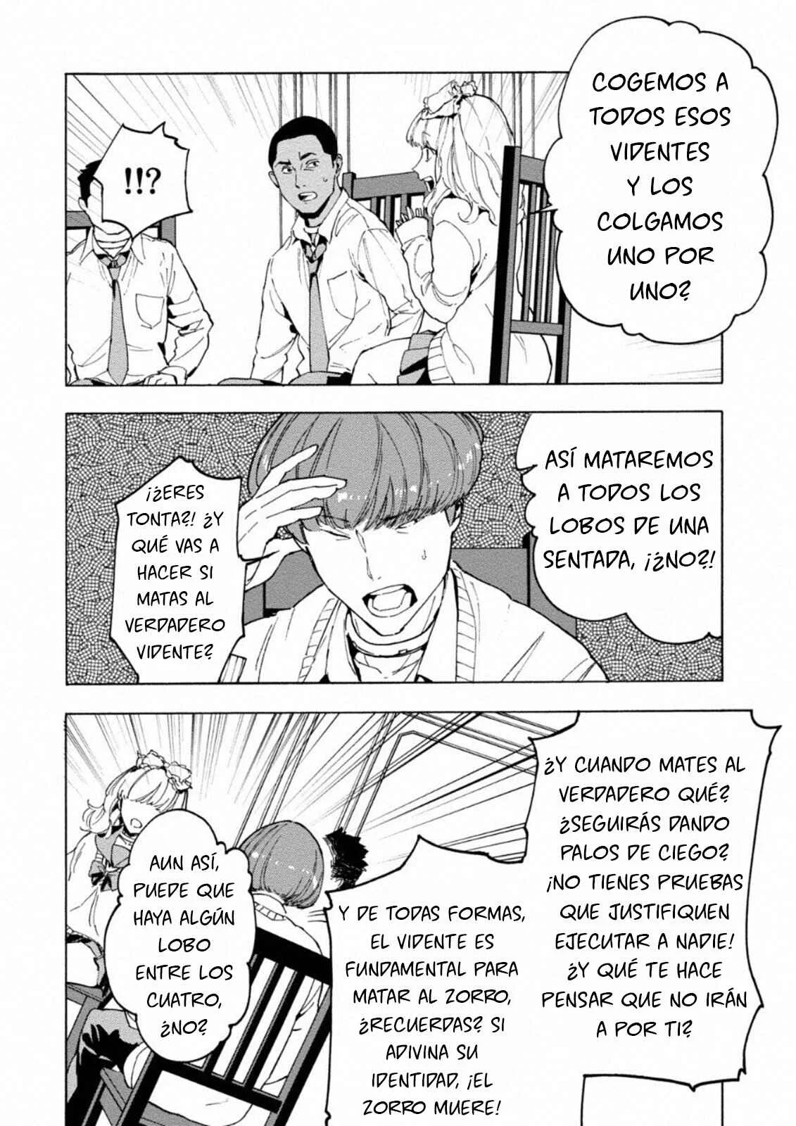 Jinrou Game: Crazy Fox Capítulo 2: Luz Oscura - Page 7