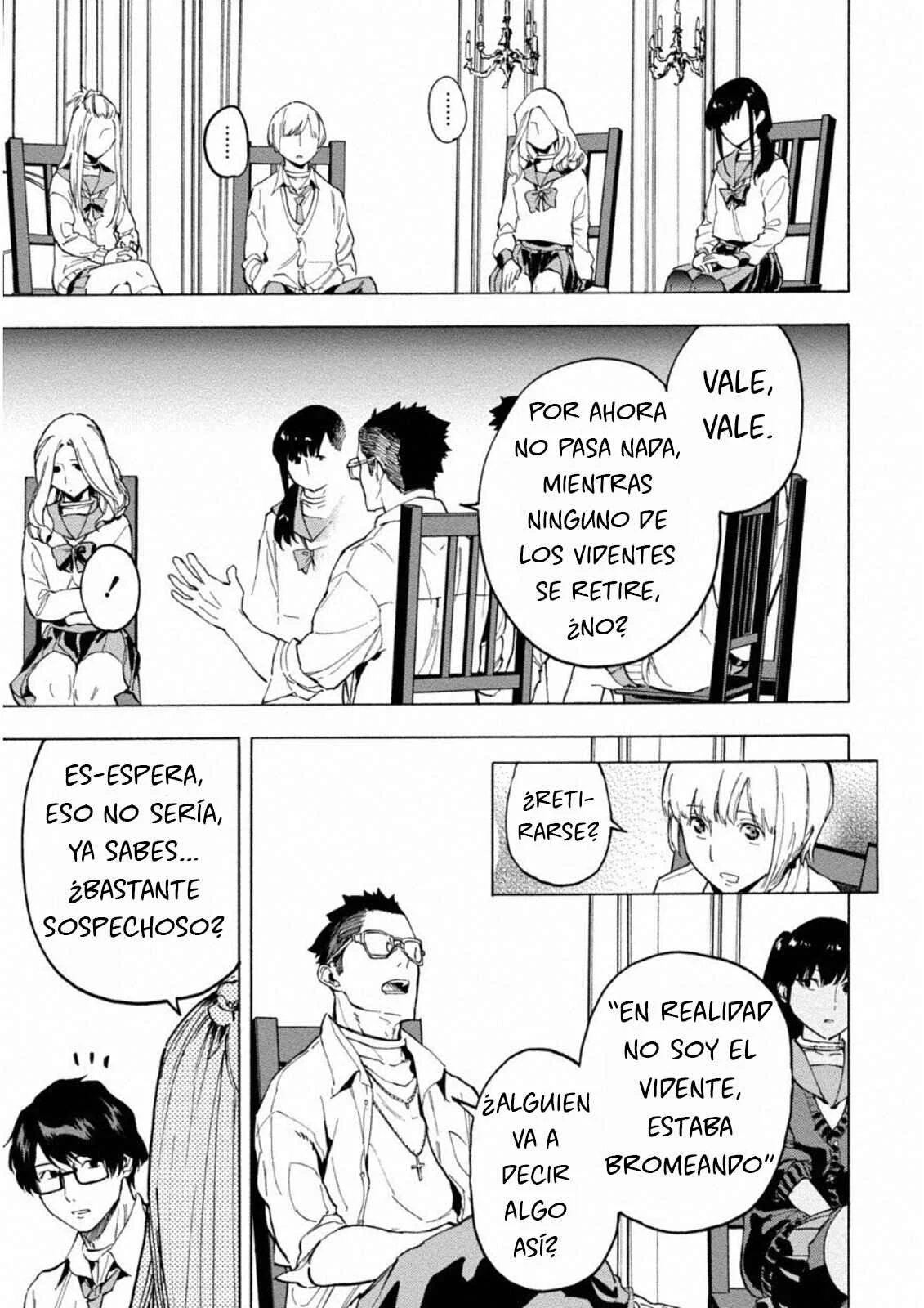 Jinrou Game: Crazy Fox Capítulo 2: Luz Oscura - Page 8