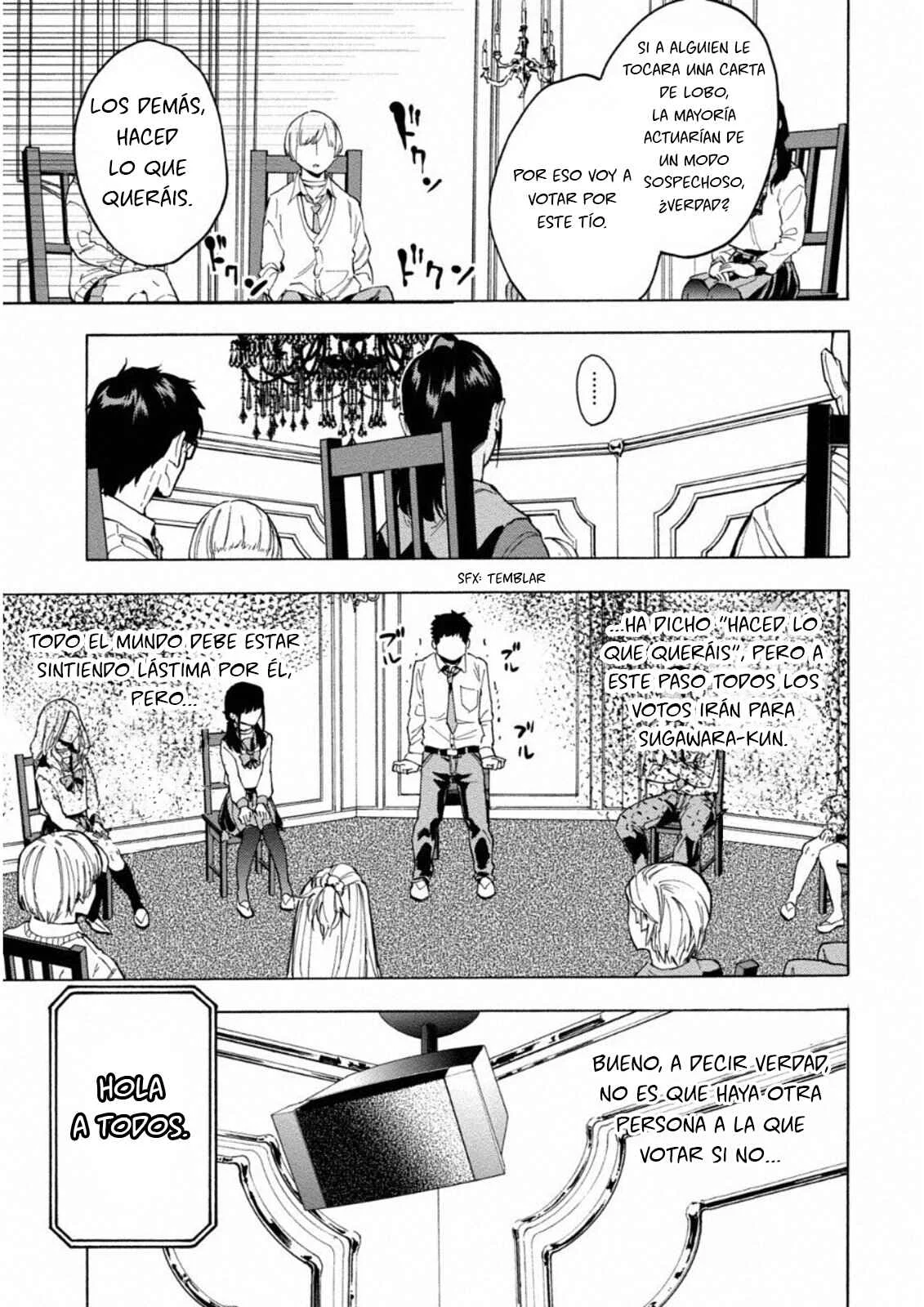 Jinrou Game: Crazy Fox Capítulo 2: Luz Oscura - Page 20