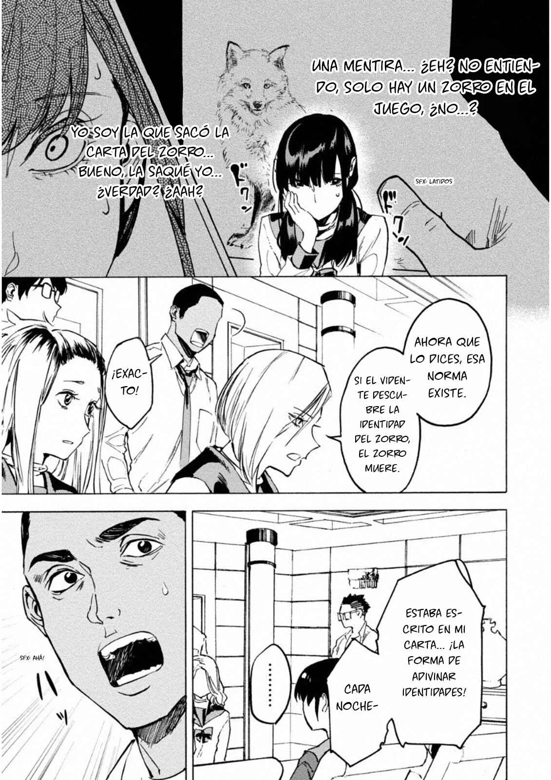 Jinrou Game: Crazy Fox Capítulo 5: Laberinto de Enigmas - Page 12