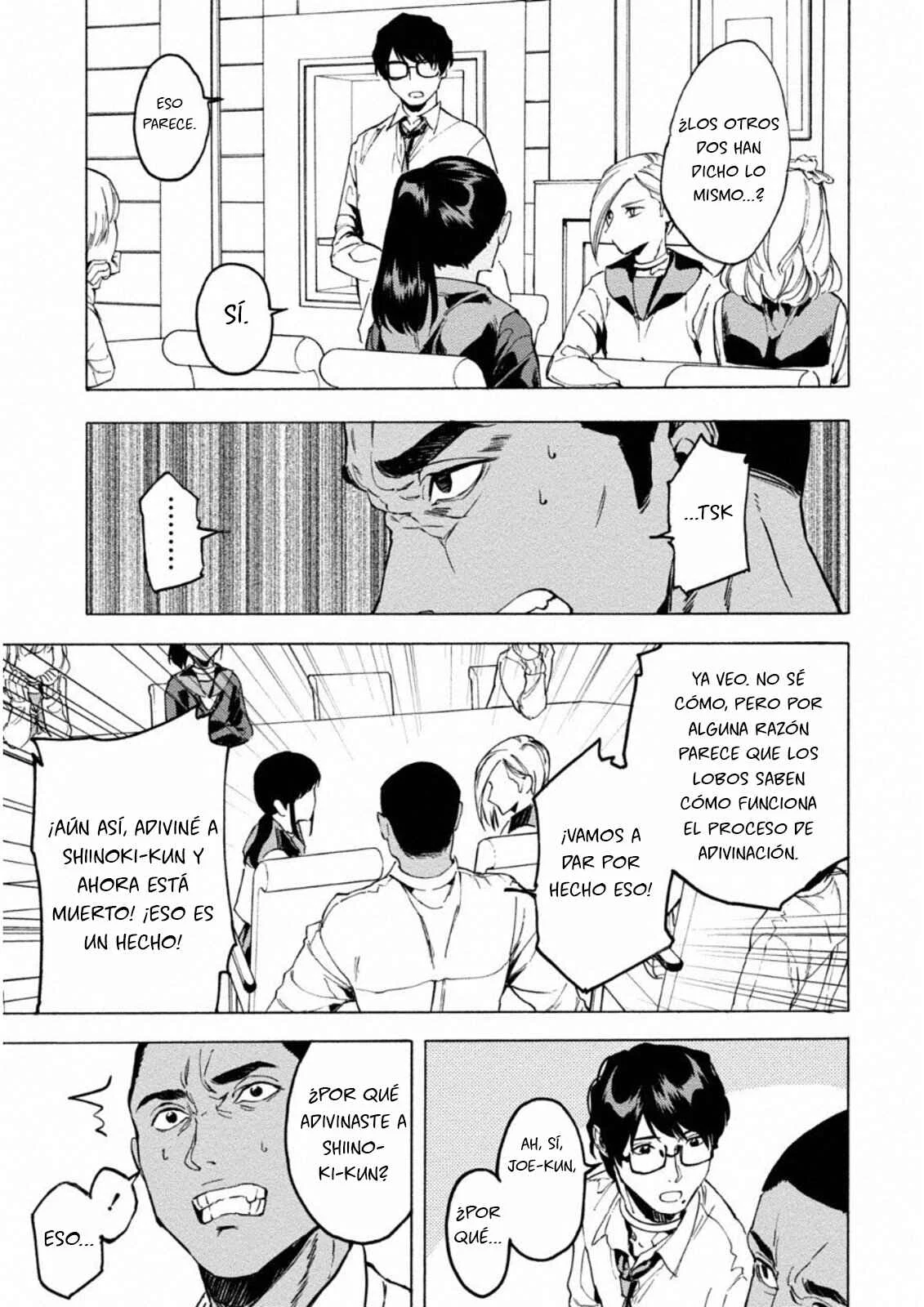 Jinrou Game: Crazy Fox Capítulo 5: Laberinto de Enigmas - Page 18