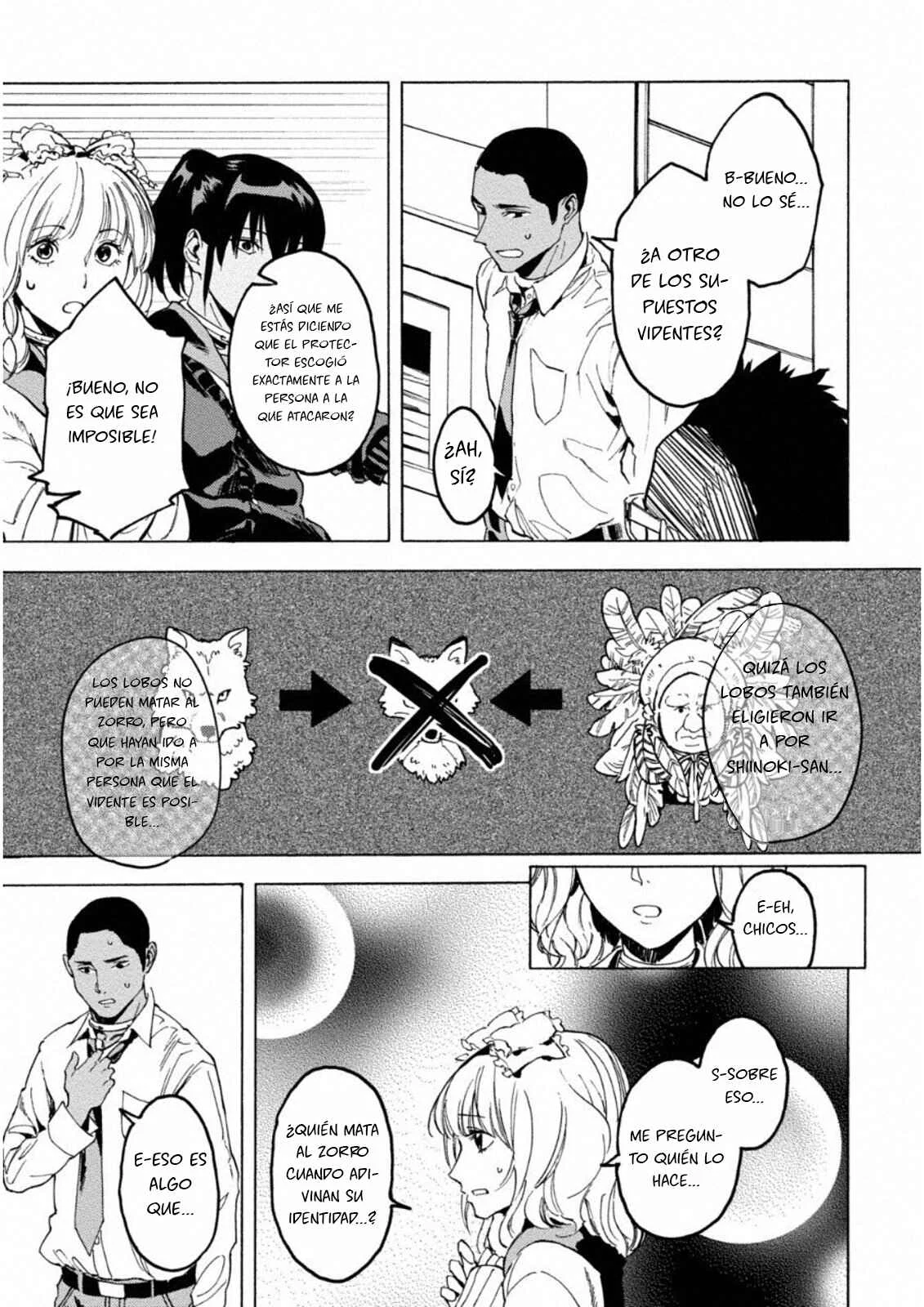 Jinrou Game: Crazy Fox Capítulo 5: Laberinto de Enigmas - Page 20