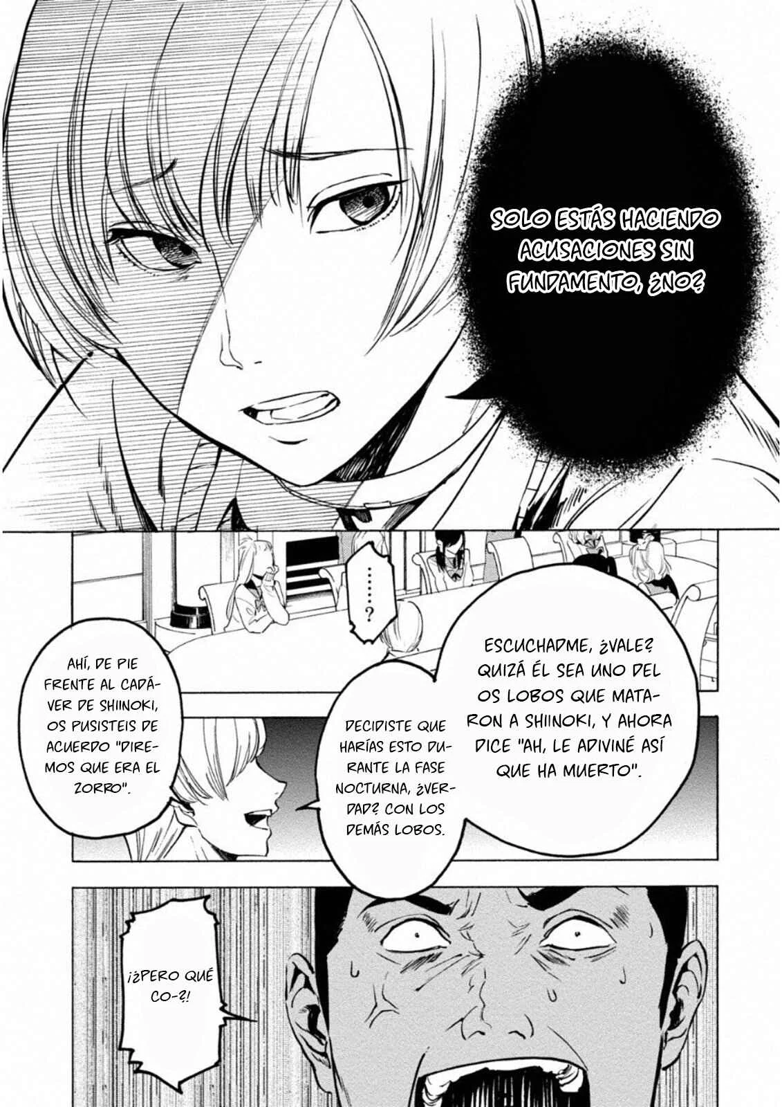 Jinrou Game: Crazy Fox Capítulo 5: Laberinto de Enigmas - Page 22