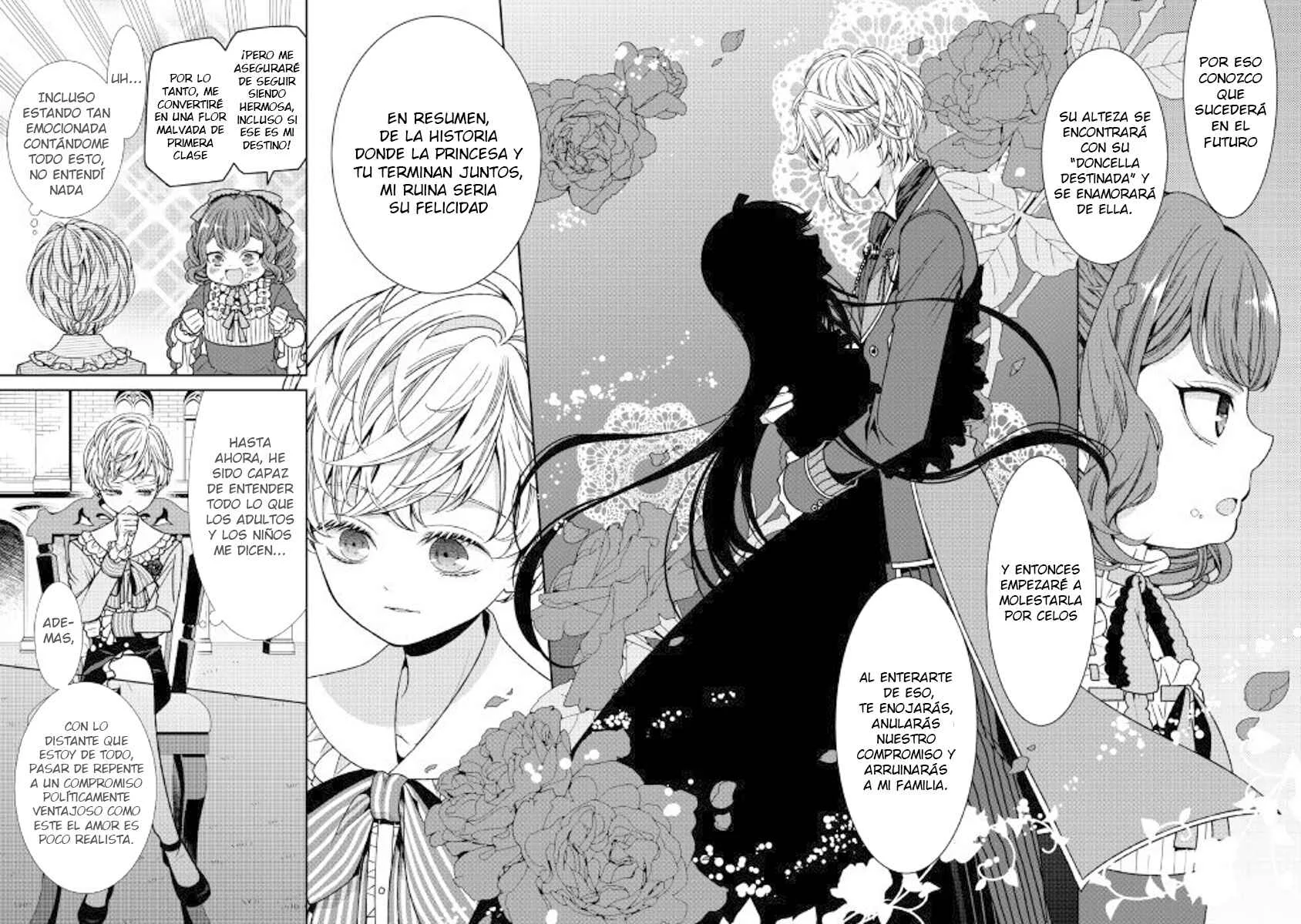 Jishou Akuyaku Reijou na Kon'yakusha no Kansatsu Kiroku. Capítulo 1 - Page 4