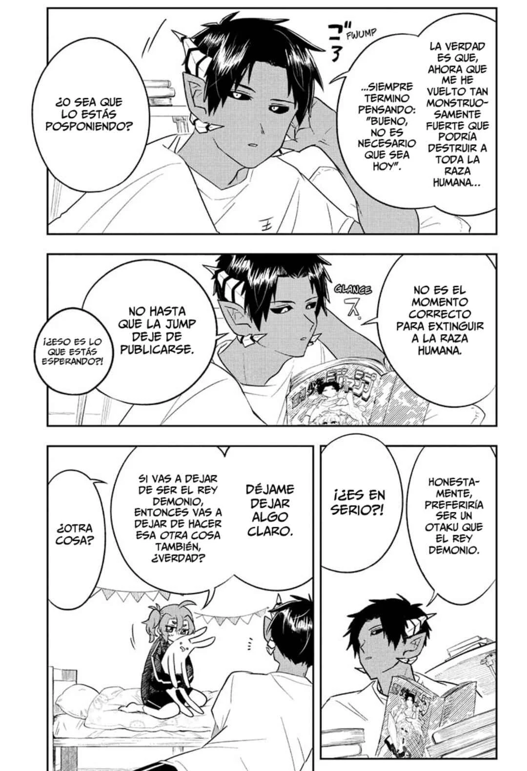 JK Yuusha to Inkyo Maou Capítulo 1: El héroe y el rey demonio  - Page 8