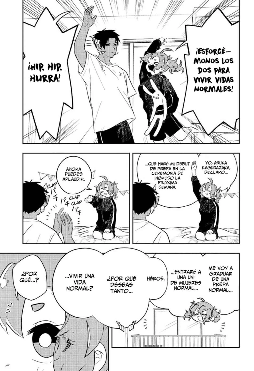 JK Yuusha to Inkyo Maou Capítulo 1: El héroe y el rey demonio  - Page 12